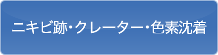 ニキビ跡・クレーター・色素沈着